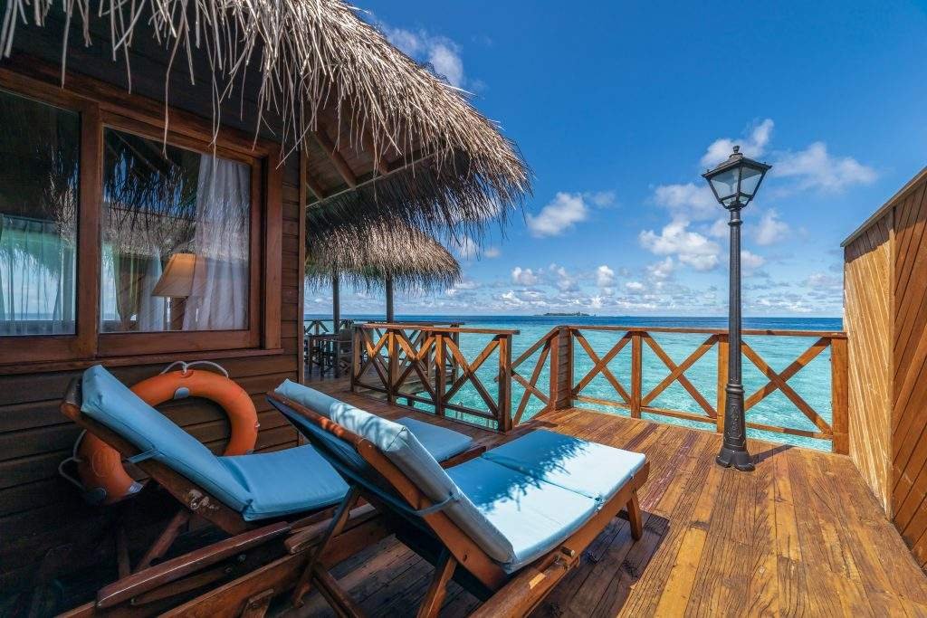 serene views from Fihalhohi Island Resort Maldives