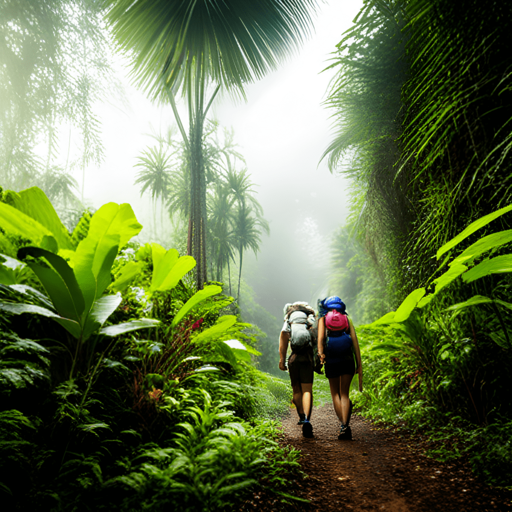 Trek through Lush Rainforests in Fiji