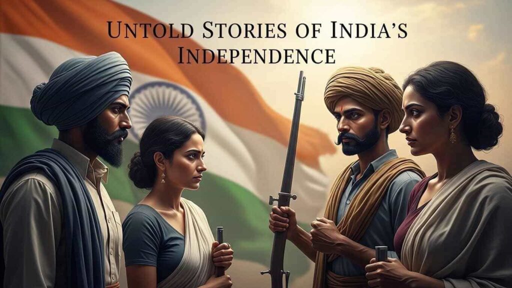 Hidden history of India’s freedom movement showing lesser-known events and sacrifices