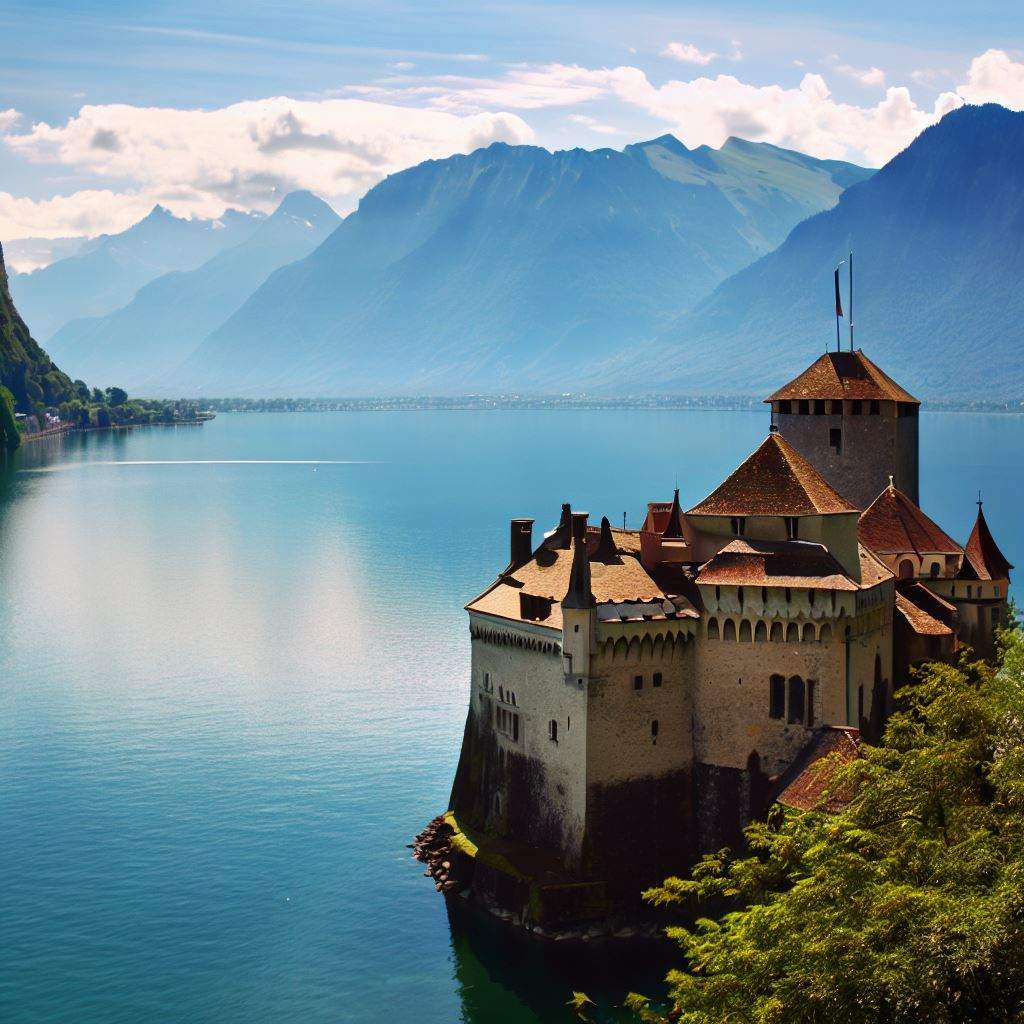 Chateau de Chillon Montreux Switzerland