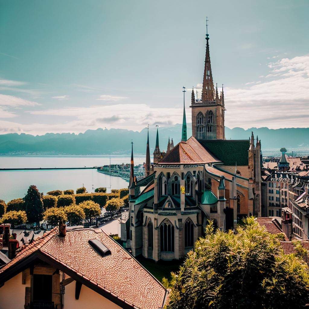 Lausanne Cathedral Switzerland