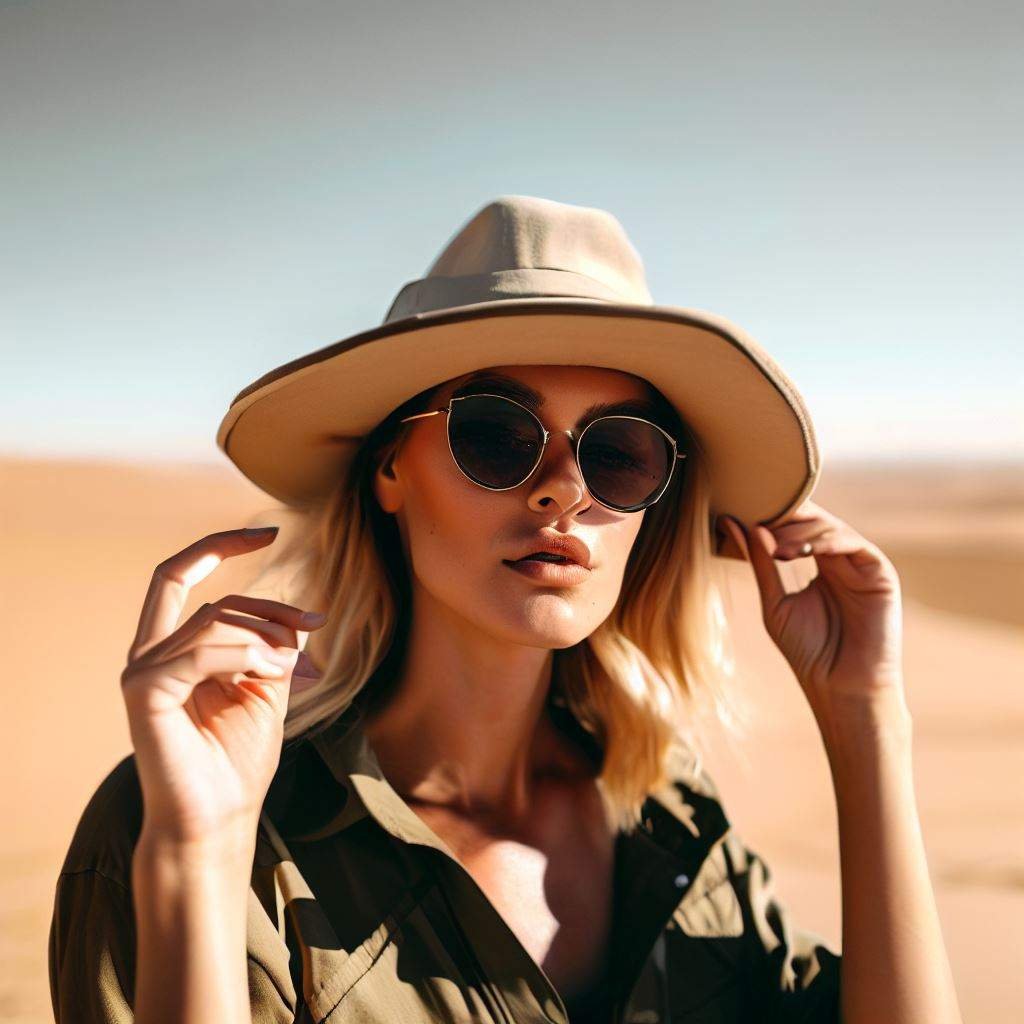 Safari Be Sun Smart with sunglasses