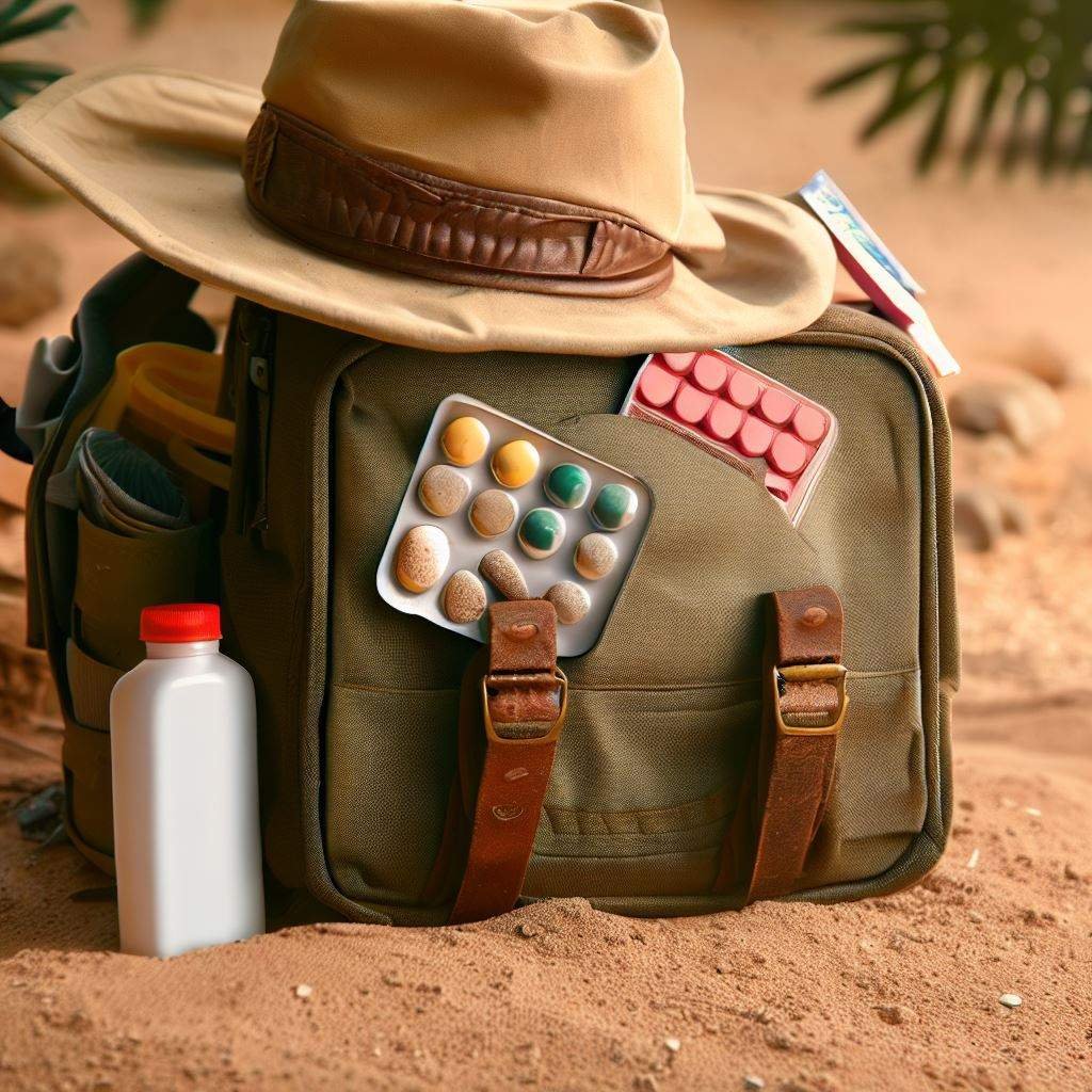 Safari Pack Proper Medications and First Aid