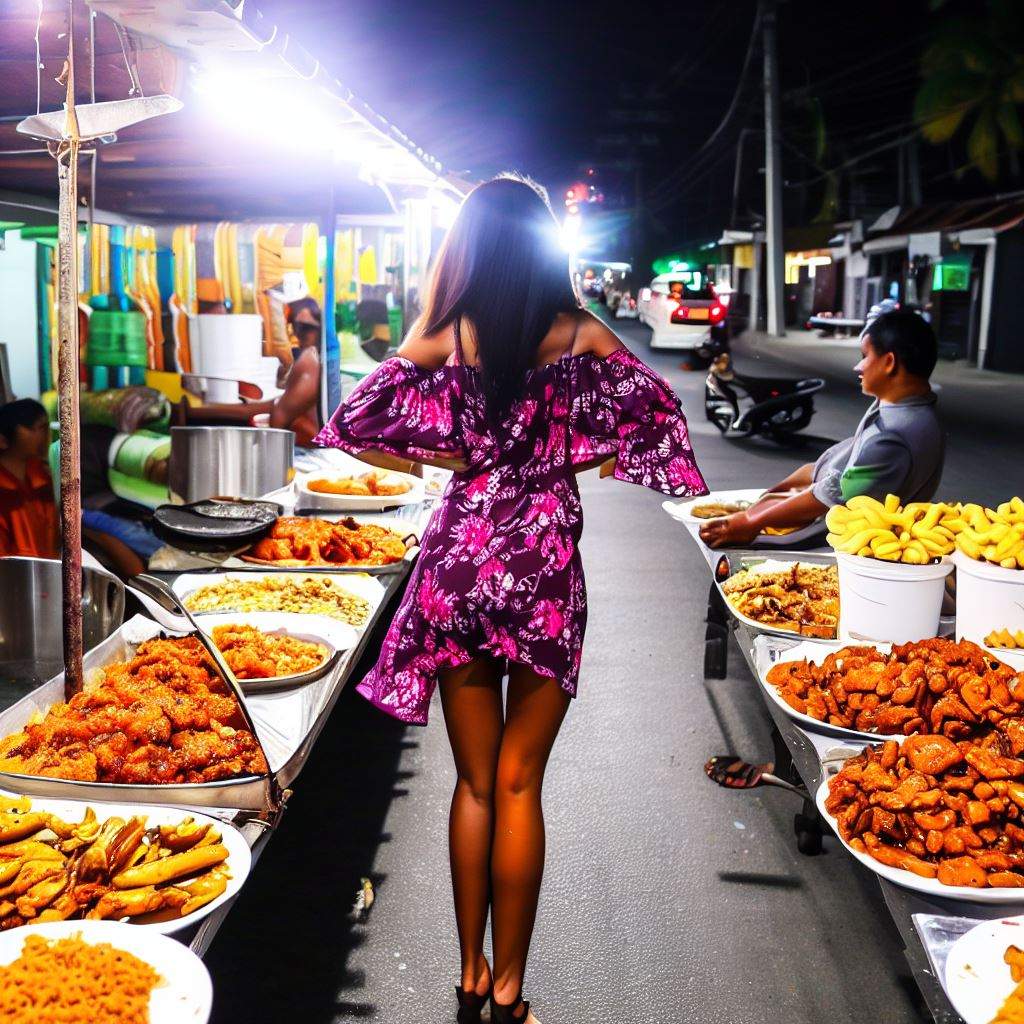 Street Food items in the Maldives