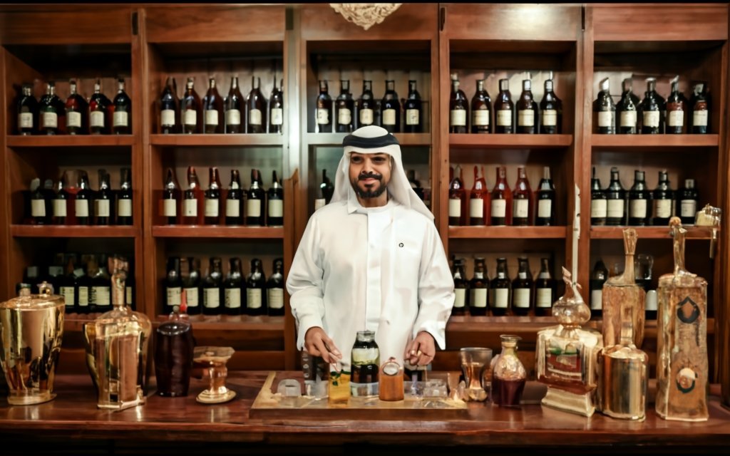 first liquor store in Saudi arabia