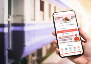 online food ordering in trains