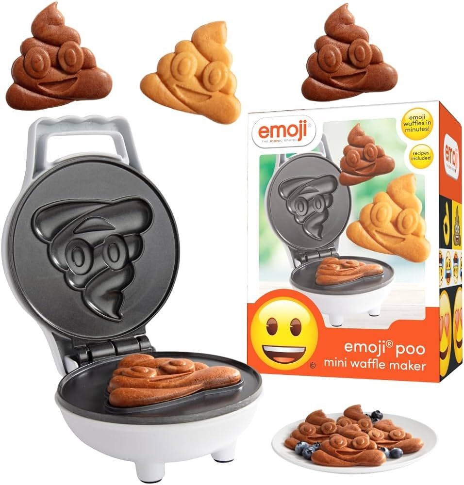 poop Emoji waffle maker Kitchen