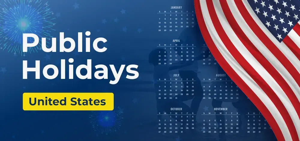 Public Holidays and federal holidays 2024 in the United States