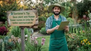 Gardeners Tips Plants Name in Urdu