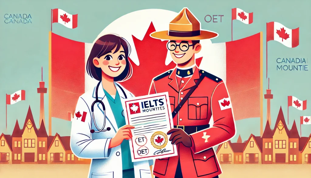 IELTS english language for physician licencing in canada
