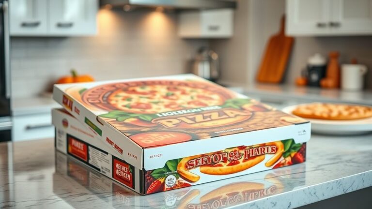 Frozen Pizza Box