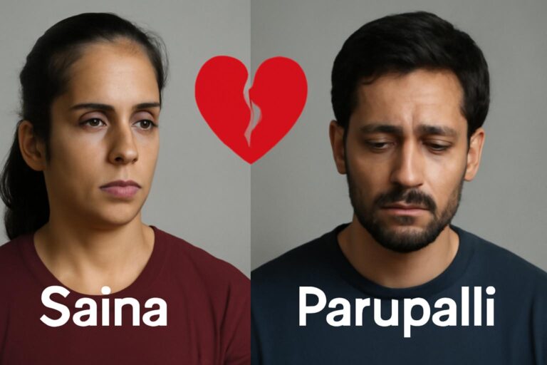 Saina Nehwal and Parupalli Kashyap Emotional Split