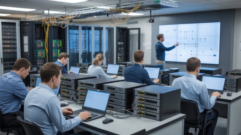 Students in CCIE Data Center Training